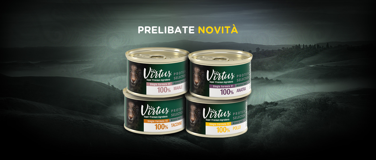 Prelibate novità: mousse per gatti Protein Selection