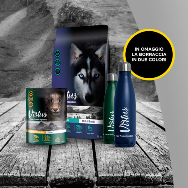 Virtus® ti regala l’esclusiva borraccia termica!
