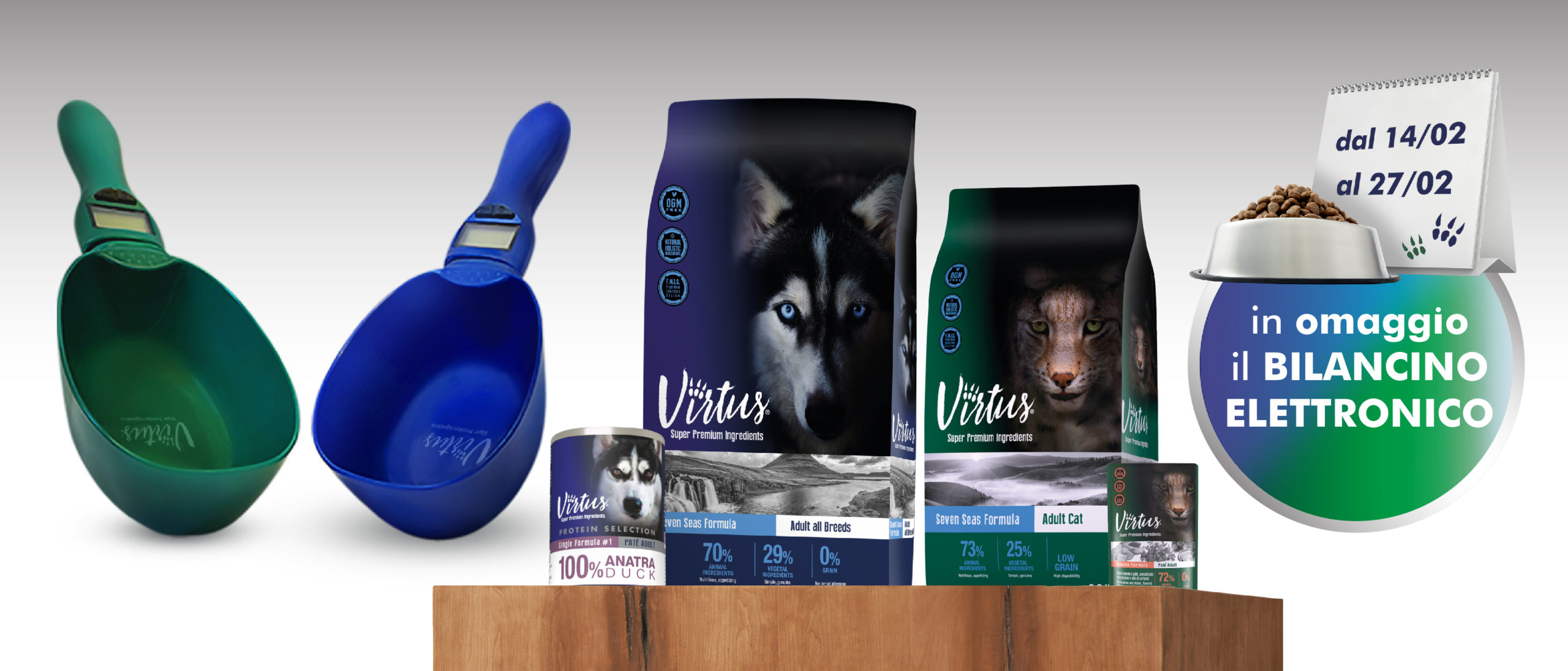 Virtus® ti regala il bilancino elettronico!