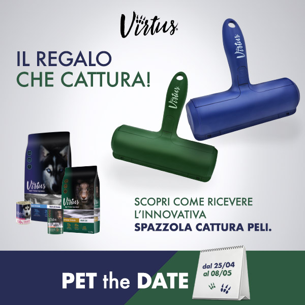 Virtus® ti regala l\'innovativa spazzola cattura peli!