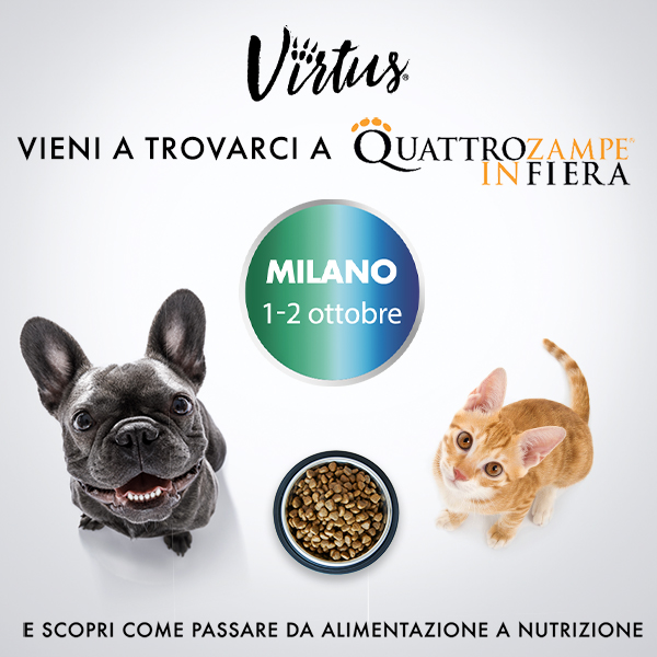 VIRTUS: partecipa a QUATTROZAMPEINFIERA!