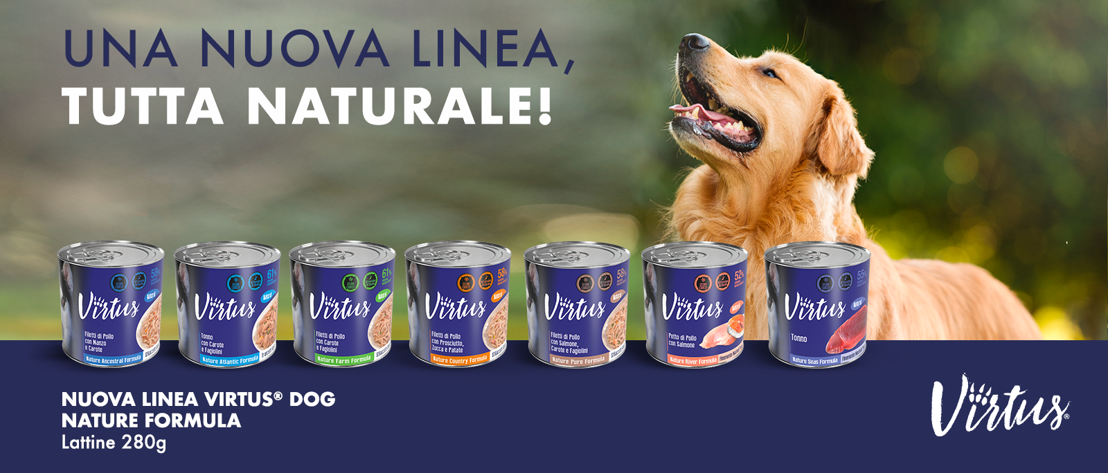 NUOVA LINEA NATURALE DI UMIDO per CANI