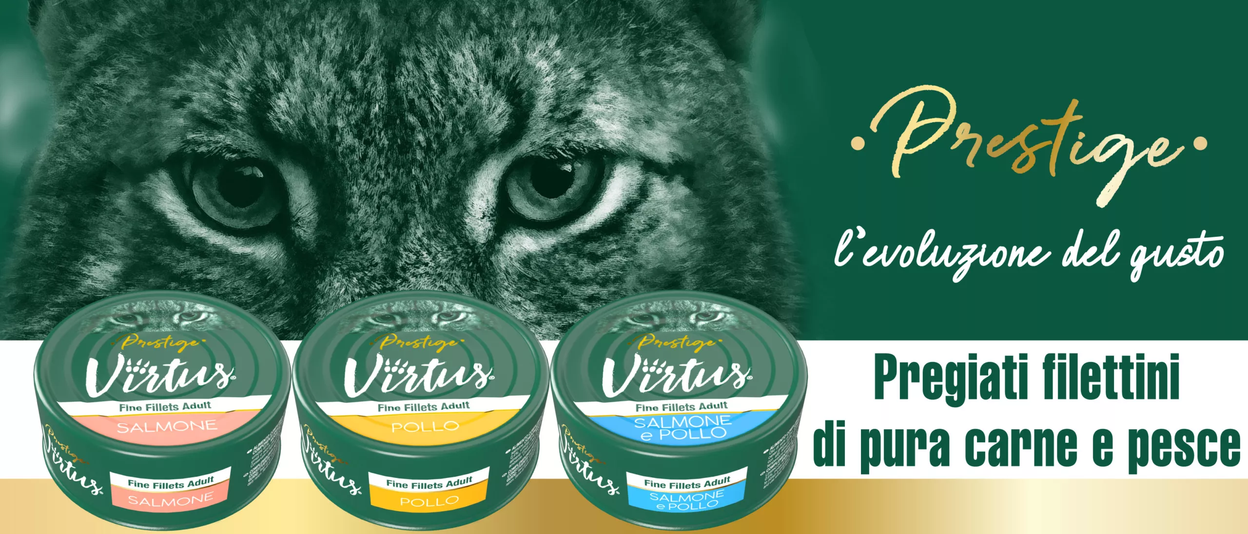 PRESTIGE: la nuova linea di CIBO UMIDO per GATTI