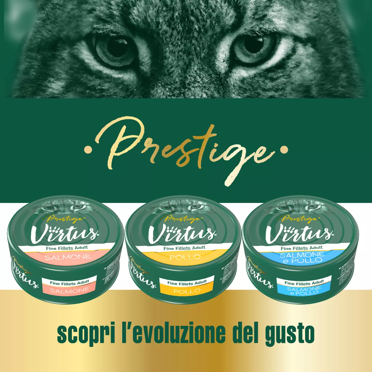 PRESTIGE: la nuova linea di CIBO UMIDO per GATTI