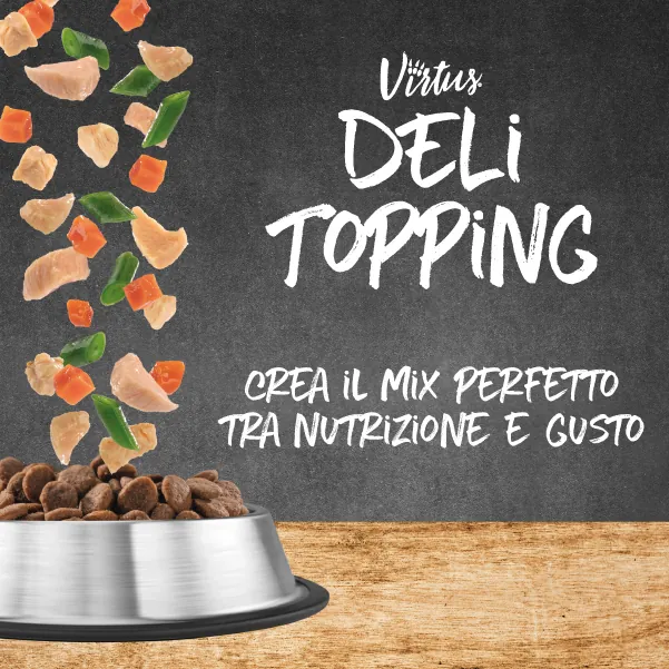 TOPPING: la nuova linea di bocconcini da mixare al cibo secco